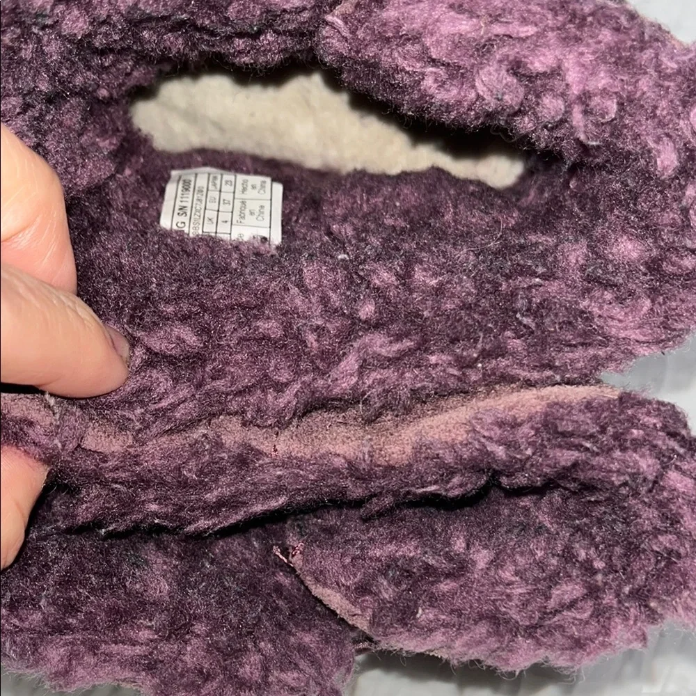 Uggs boots‎ Women's Suede Ankle Boots - Purple Mini Bailey Button Gem Classic